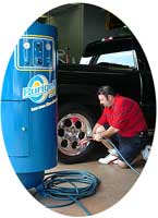 filling tires with nitrogen